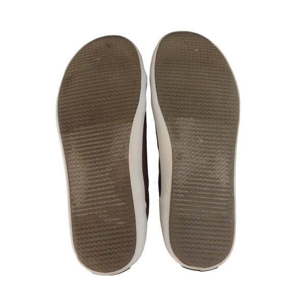 Sperry Boys Memory Foam Lace Up Brown Tuck ltt Leather Casual Sneaker Sz 5M - Picture 6 of 14